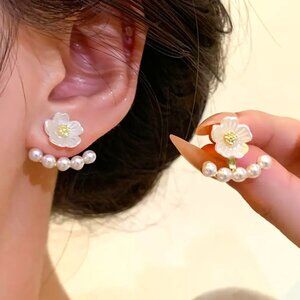 CAMELLIA EARRINGS